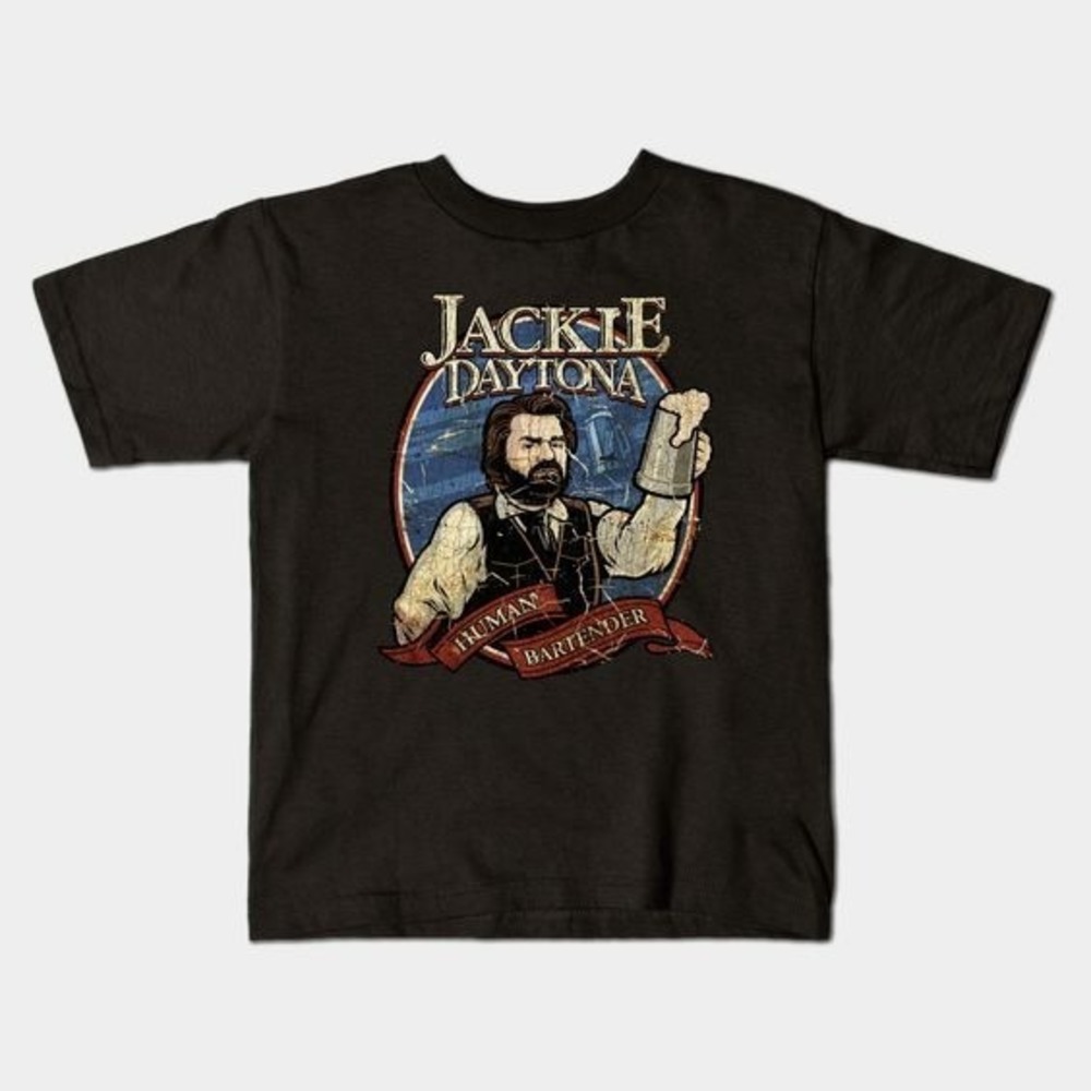 Texture Vintage - Human Bartender - Jackie Daytona Kids Graphics T-shirt